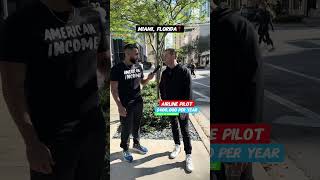 Airline Pilot Makes $400,000 a year