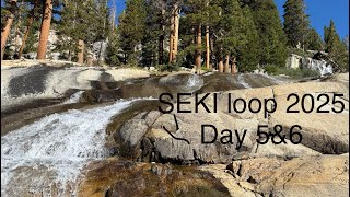 Sequoia & Kings Canyon loop 2025 Day 5&6
