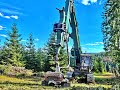 🌲*CABview* Königstiger Kern HE93.1 • Woodex AG • big logging • biggest HarvesterAction • Logmax 🌲