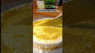 Your sign to make Pistachio Milk Cake this Eid 💚✨ #pistachio #milkcake #viral #youtubeshorts #fyp