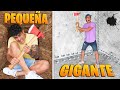 Caja pequea vs gigante indestructible 