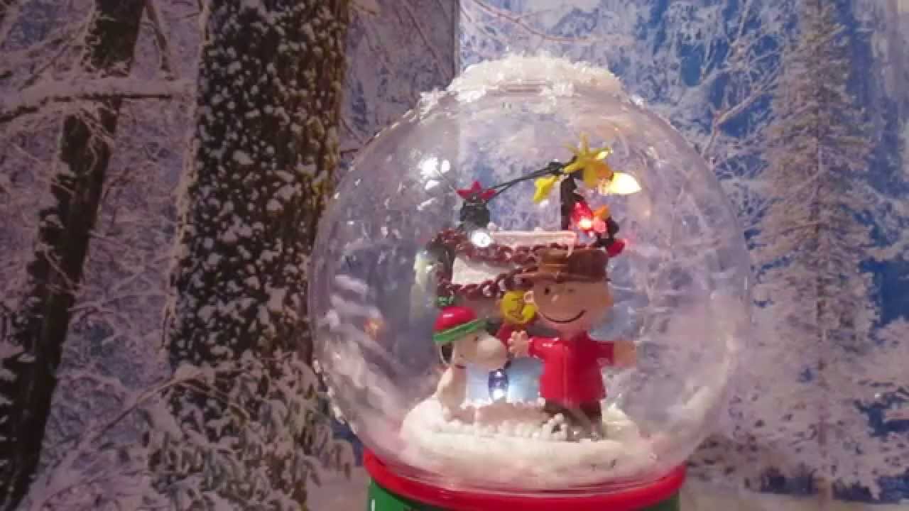 we wish you a merry christmas musical air snow globe you tube snoopy christmas