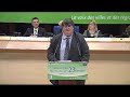 State of the Congress 2012, Activity report by Keith WHITMORE, outgoing Congress President