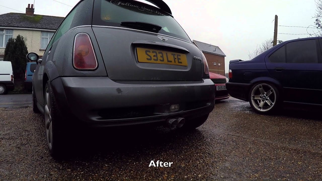 Making The Mini Cooper S LOUD!!! Vlog 4 YouTube