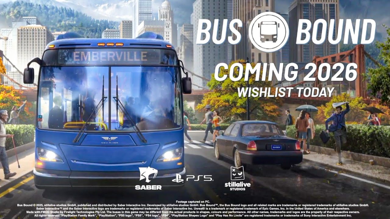 BUS BOUND | TRAILER | UPCOMING ON PS5 CONSOLE 2026