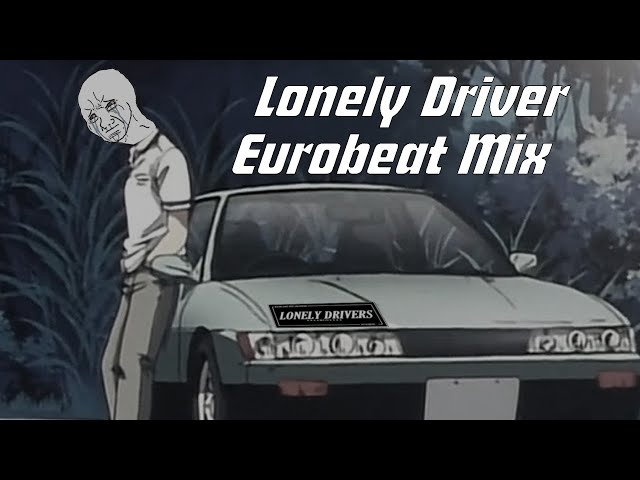 💔Non-stop Eurobeat Mix for Lonely Drivers Drifting Alone💔 class=