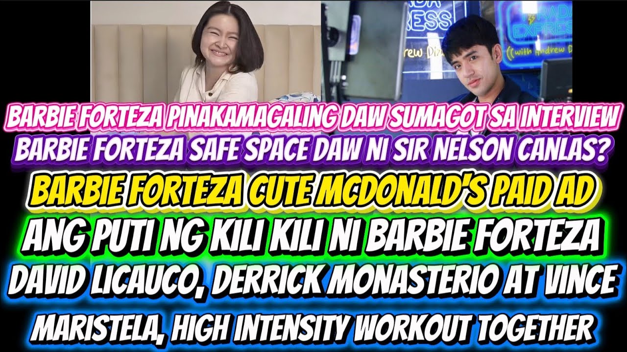 Barbie Forteza pinakamagaling daw sumagot sa interview as per Nelson Canlas 🎙️👩‍🎤