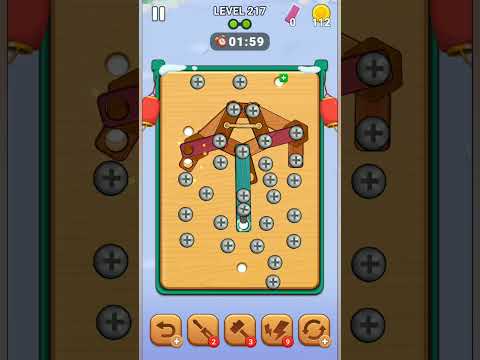 wood nuts & bolts, screw level 217