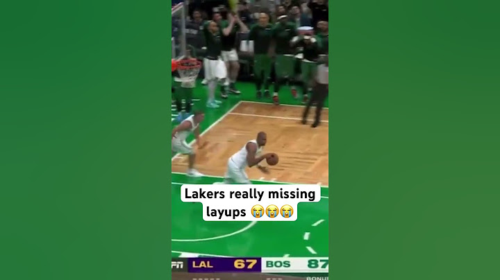 Bro didn’t even hit rim #lakers #lebron