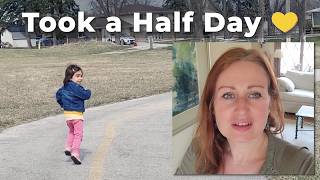 I Took a Half Day for This 💛  Cozy Spring Family Vlog