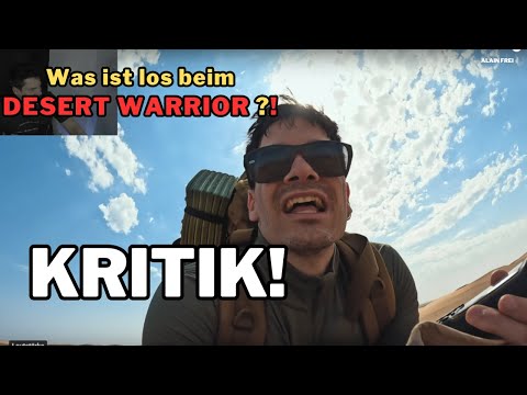 Kritik am Desert Warrior - Alain Frei