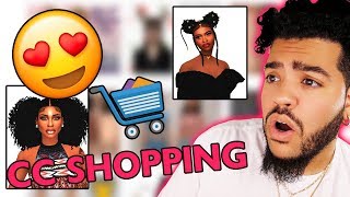 CC SHOPPING * CURLY HAIR* *NEW CLOTHES*