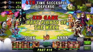 Best team fight of the week part 16 Guild wars | Hero wars mobile