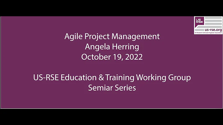 Agile Project Management - Angela Herring
