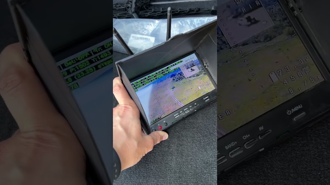 Демонстрация системы автонаведения для FPV камикадзе от «Ptashka Drones»