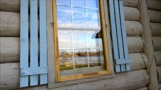 Storm Windows, I made my own. Saves money every day winter & summer.