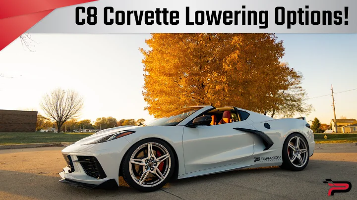 How to lower your C8 Corvette - Base & Z51 Models - Paragon Performance