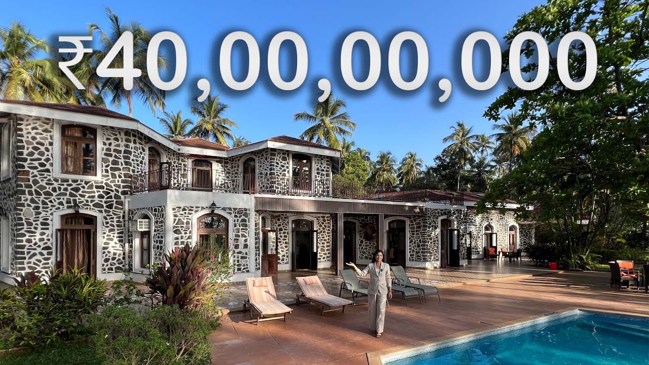 40,00,00,000 SEA FACING PRIVATE property in ALIBAUG, near Mumbai