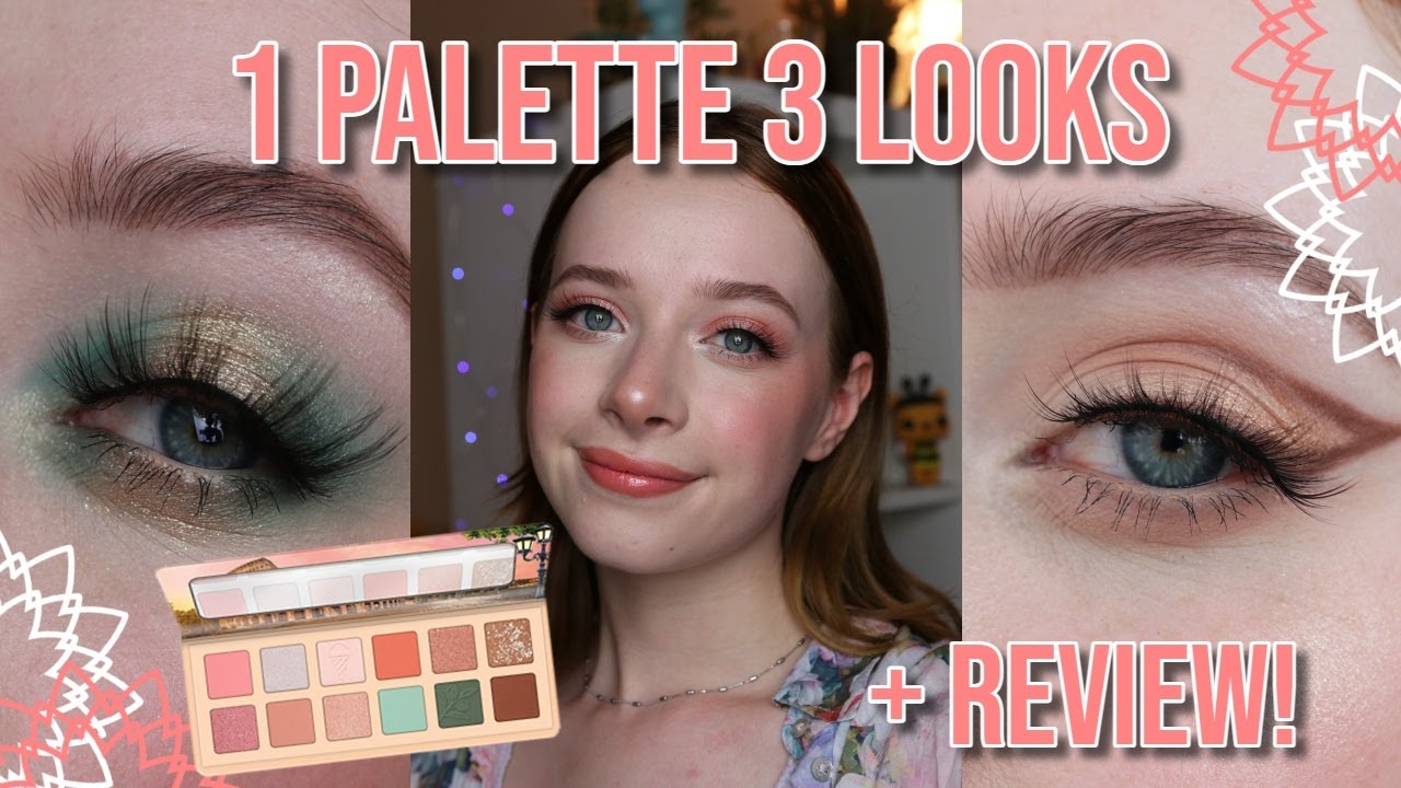 Essence Benvenuti a Roma 3 Looks + Review! | 3 Looks 1 Palette Budget  Make-Up Test - YouTube