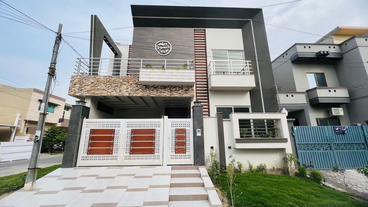 7 Marla beautiful house for sale in Eden valley at canal Road society of Faisalabad Real Estate