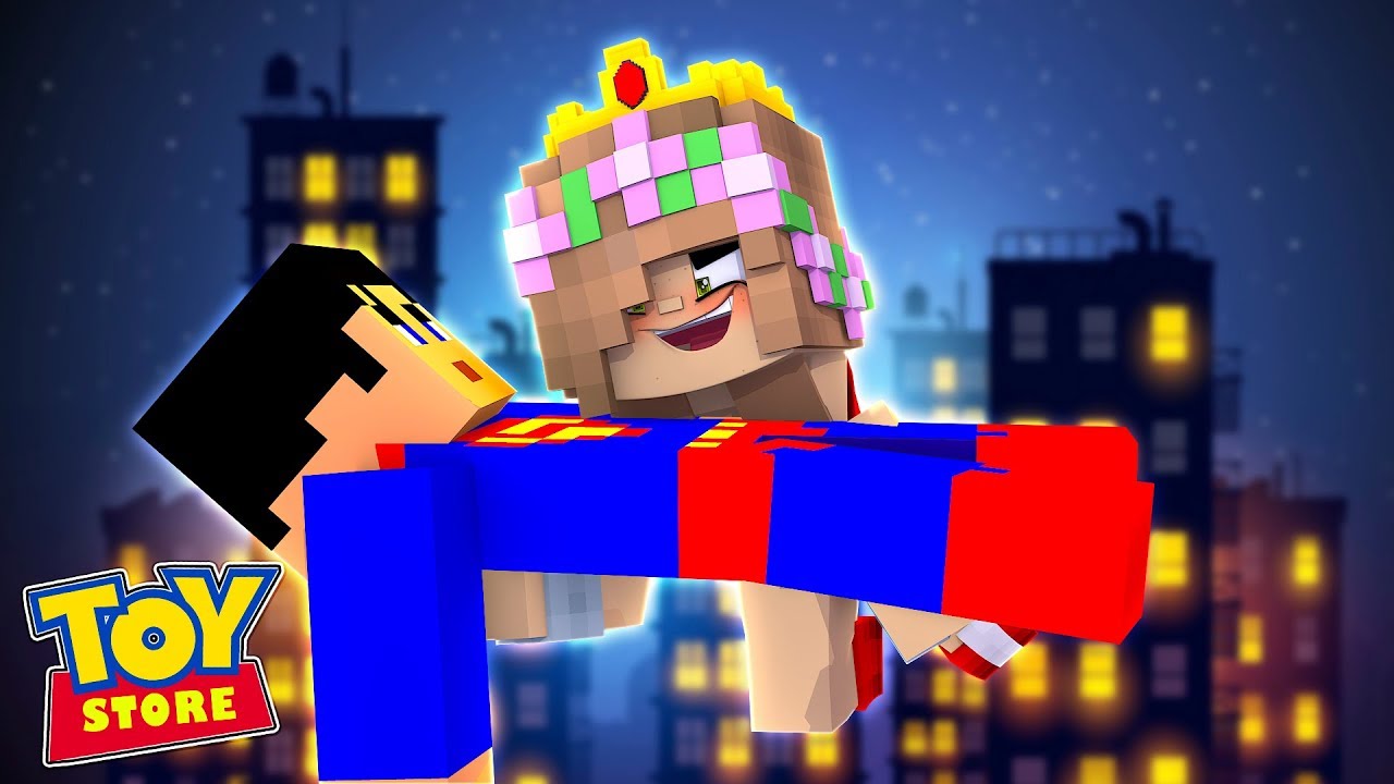 WONDERWOMAN SAVES THE JUSTICE LEAGUE! | Minecraft Toystore | Little Kelly