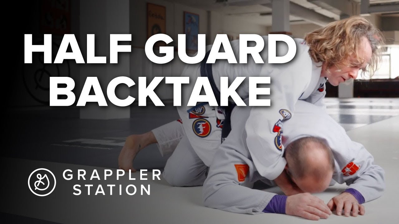 Back Take from Half Guard - YouTube