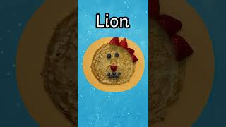 Animal Pancake Art | Transform Pancakes into Adorable Animals #shorts #pancake