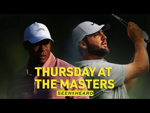 Inside Masters Thursday: Bryson, Scottie, gusty Augusta | Seen & Heard at Augusta