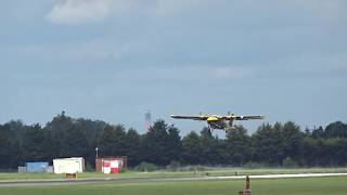 National Police Air Service G Polx takes off at Doncaster Sheffield Airport with a Police Duty