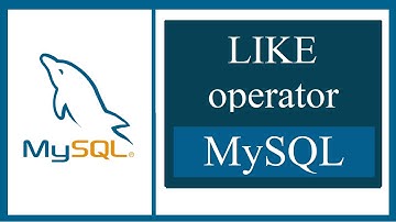 LIKE operator in MySQL