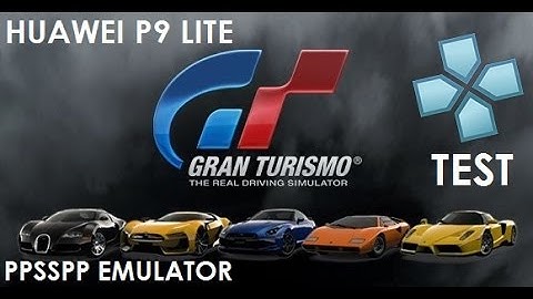 Huawei P9 Lite - Gran Turismo - PPSSPP v1.3.0.1 - Test