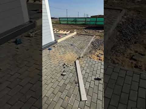 парковка из брусчатки