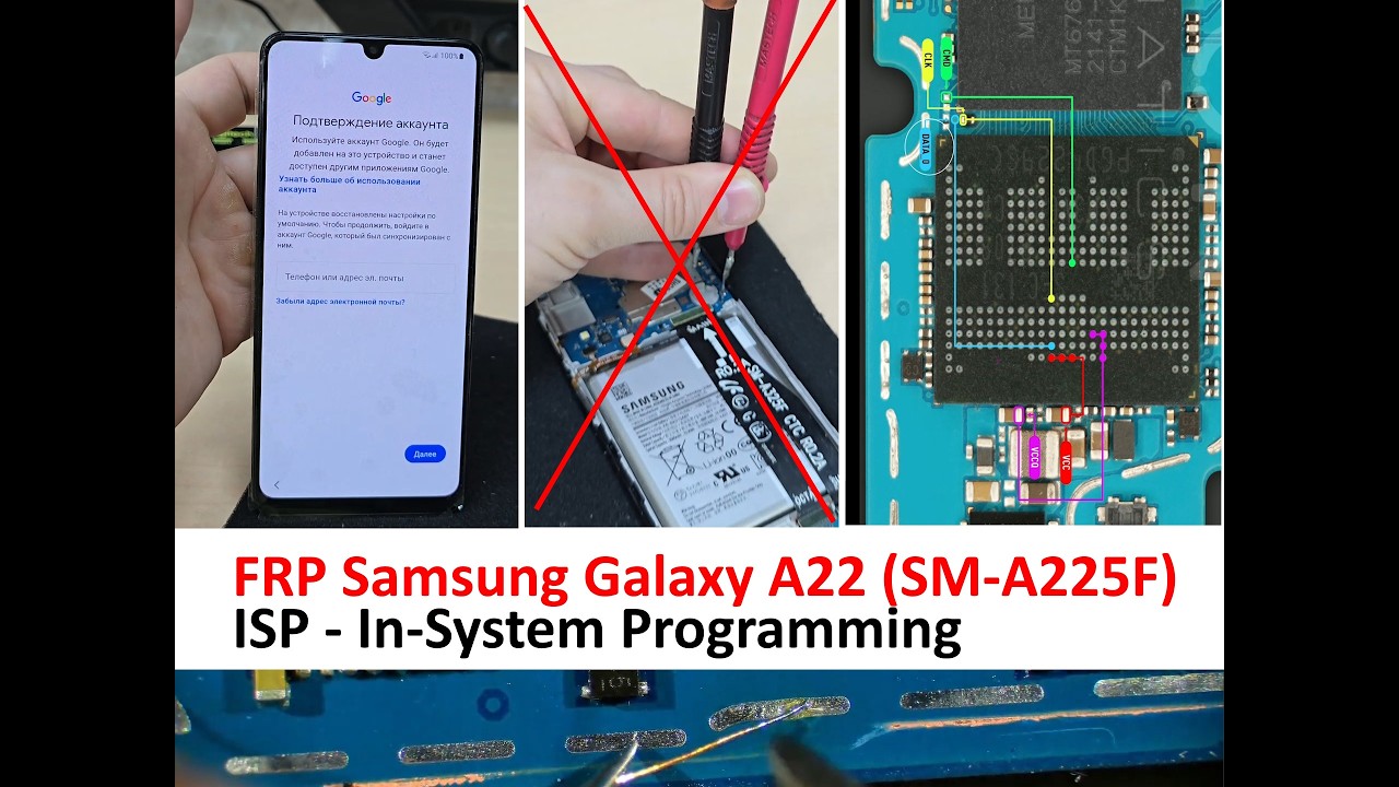 Разблокировка FRP Samsung Galaxy A22 (SM-A225F)