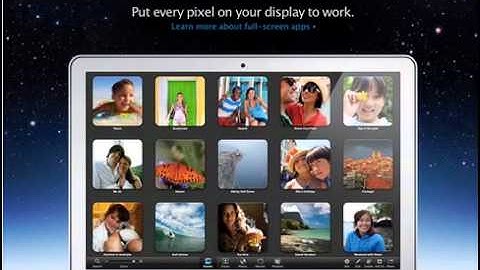 Mac OS X Lion A Quick Look