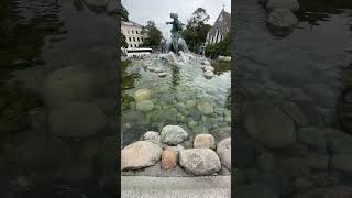 Norse Goddess Gefion Water Fountain Gefionspringvandet Springvand Copenhagen Denmark Danmark 2023