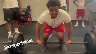 Titans Power Clean Testing