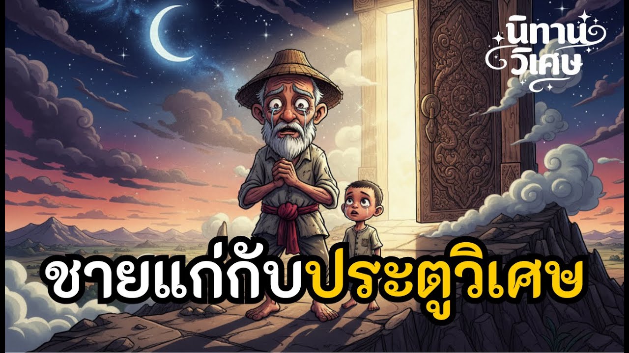 ชายแก่กับประตูวิเศษ | ฟังนิทานก่อนนอน นิทานสอนใจ นิทานวิเศษ