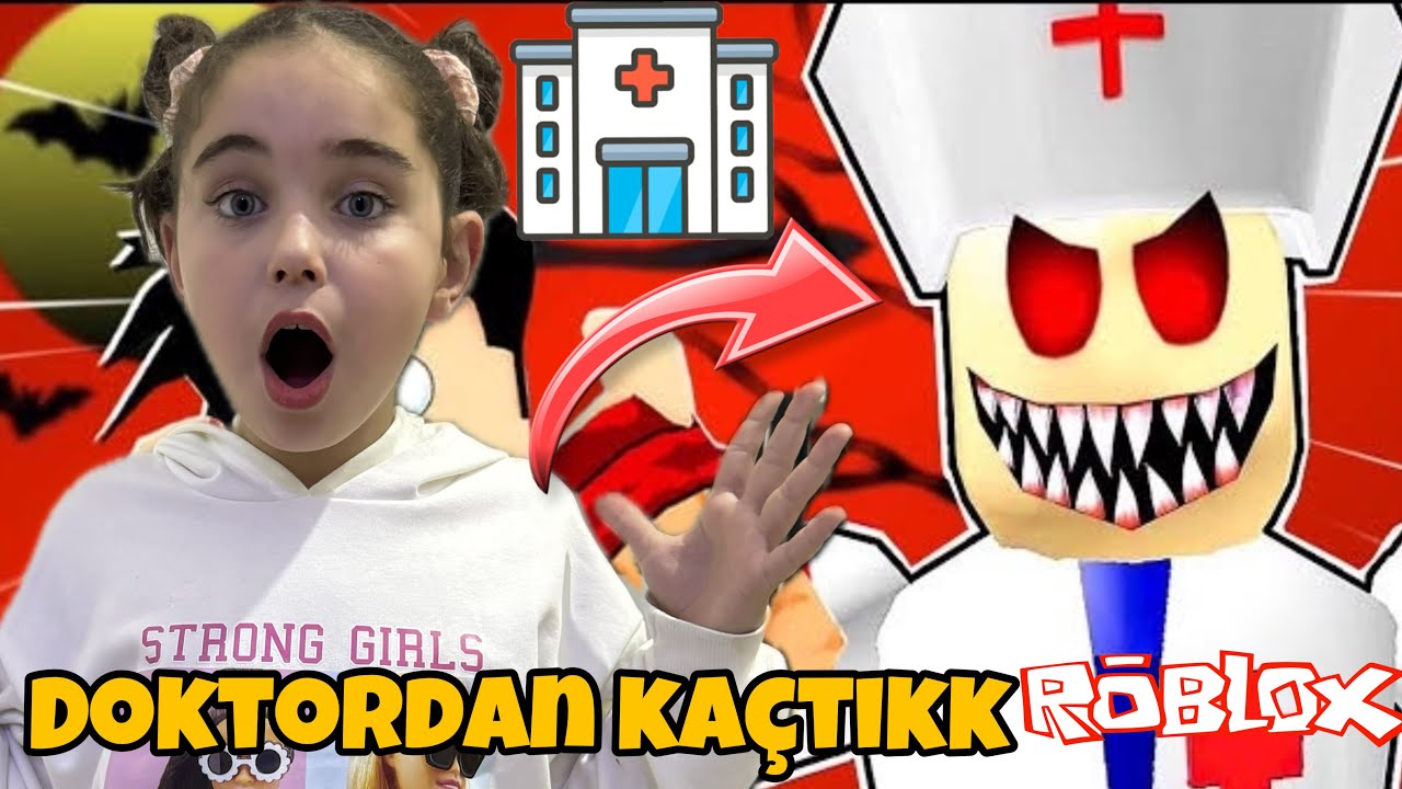 DOKTORDAN KAÇTIK ELİF DELİRDİ - ELİF İLE ROBLOX