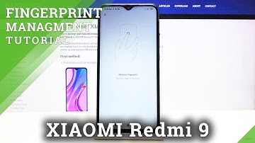 How to Add Fingerprints in XIAOMI Redmi 9 – Fingerprint Sensor