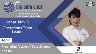 Predicting future of Data Science and ML-Presented By: Sahar Tahvili from Ericsson