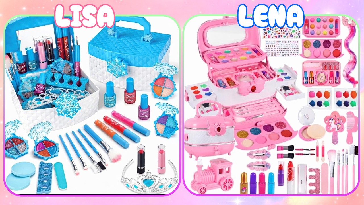Lisa 💙 or Lena 💖 | Ultimate Decision 🎉😍  Makeup & Beauty Choice Game#lisaorlena #lena #lisa #random