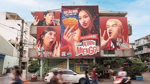 CẢ PHỐ XÔN XAO “XIN MIẾNG” BỞI MỘT BILLBOARD CHẤN ĐỘNG