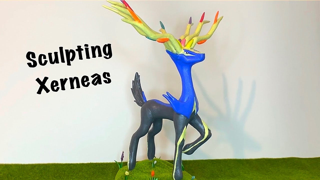 Making Xerneas out of Clay! | Pokemon X and Y