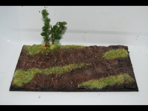 How To Make a Small Diorama Base