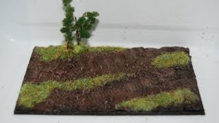 How To Make a Small Diorama Base @MiniPainterV