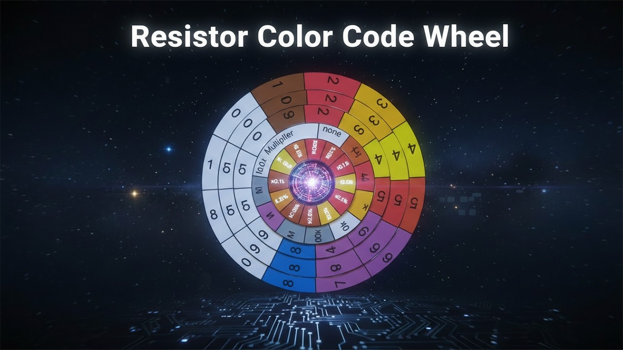 Resistor Color Code Wheel - YouTube