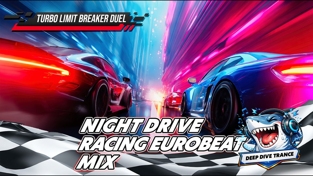 Night Drive Racing Eurobeat – Female Vocal Mix 60min | turbo limit breaker duel | Vol.3