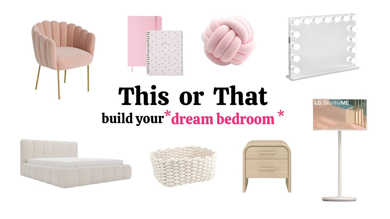 THIS OR THAT | Build Your Dream Bedroom 🛏