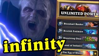 The INFINITE POWER of CATCHING THESE HANDS... in Hearthstone!