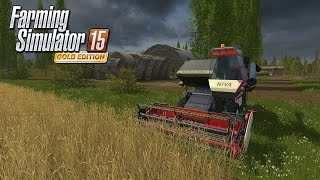 Farming Simulator 15: Official Expansion (GOLD!) ● Сосновка ● Стрим-обзор